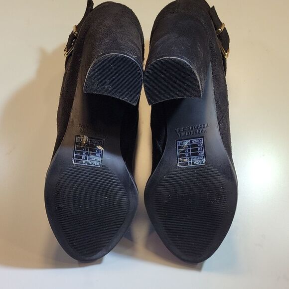 FOREVER SUEDE ANKLE BOOTIES ZIPPER CLOSURE - Picture 8 of 12